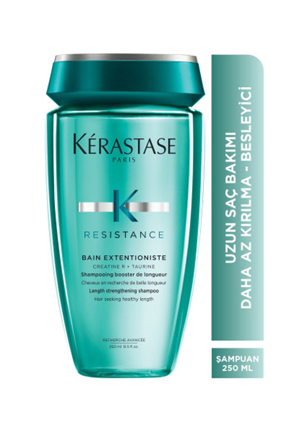 Resistance Bain Extentioniste Daha Sağlıklı Uzayan Güçlü Saçlar İçin Onarıcı Şampuan 250ml Çizgi Shop'da.