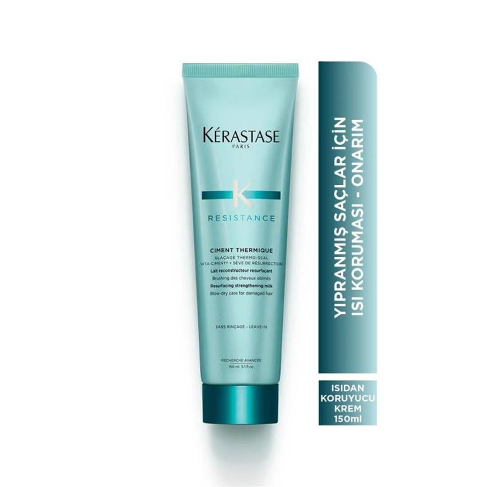 Resistance Reconstruction Ciment Termique Yıpranmış Saçlar Için Onarıcı Saç Kremi Çizgi Shop'da.