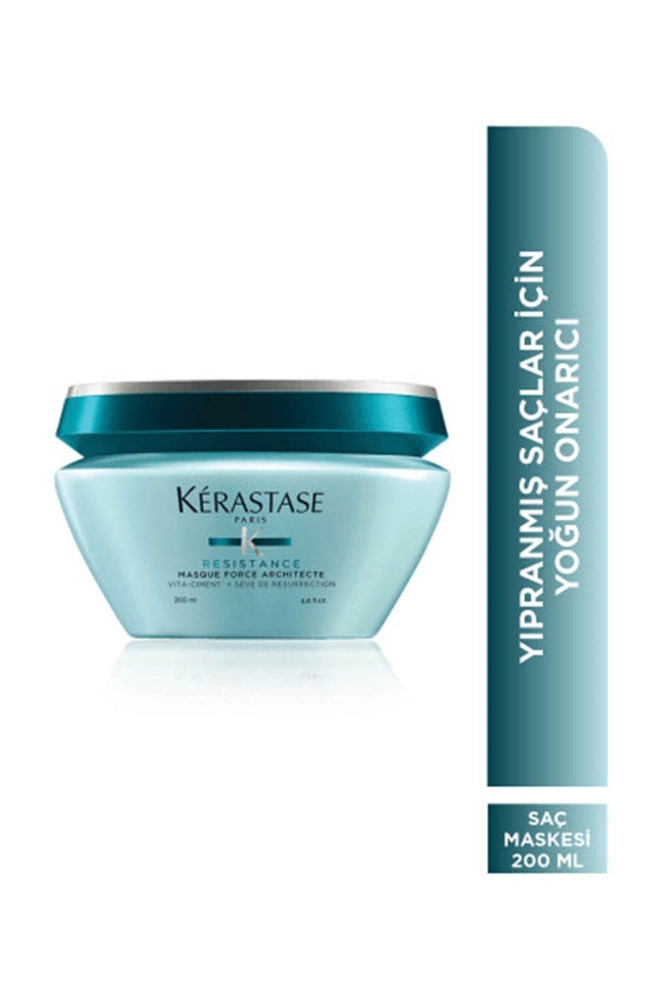 Resistance Reconstruction Masque Force Architecte Zayıf ve Yıpranmış Saçlar için Onarıcı Maske 200ml Çizgi Shop'da.