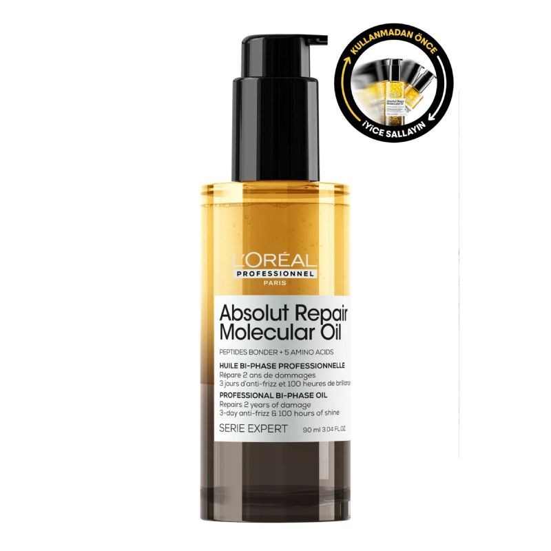 Serie Expert Absolut Repair Molecular Çift Fazlı Profesyonel Bakım Yağı 90 ml Çizgi Shop'da.