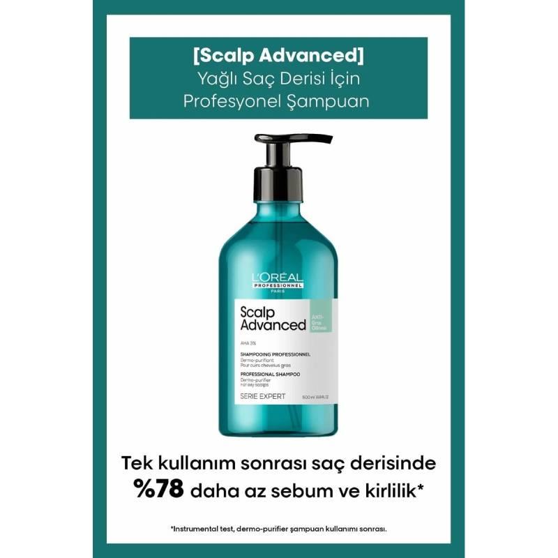 Serie Expert Scalp Advanced Yağlanma Karşıtı Profesyonel Şampuan 500 Ml Çizgi Shop'da.