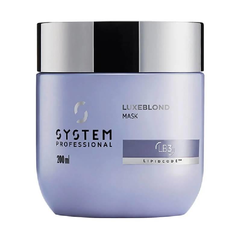 System Professional Luxeblond Maskesi 200ml Çizgi Shop'da.