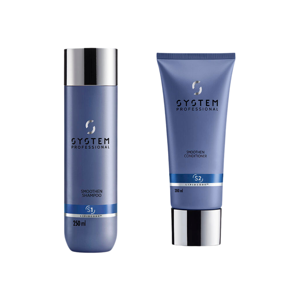 System Professıonal Smoothen Şampuan ve Krem Saç Bakım Seti Çizgi Shop'da.