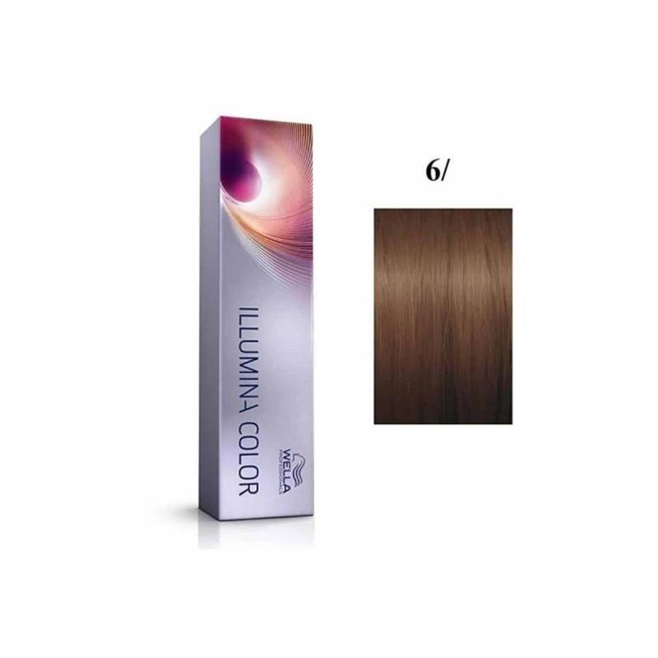 Wella Illumina 6/ Koyu Kumral Saç Boyası 60 ml Çizgi Shop'da.