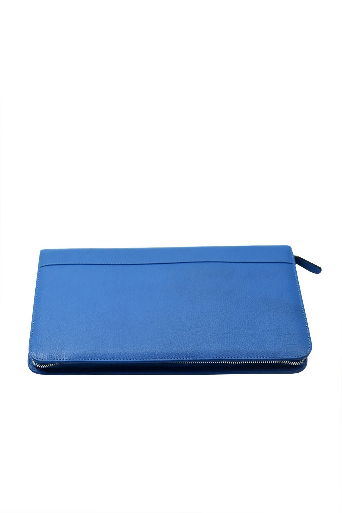 Carens 40-1 Mavi Hakiki Deri 40 Lı Kalem Çantası