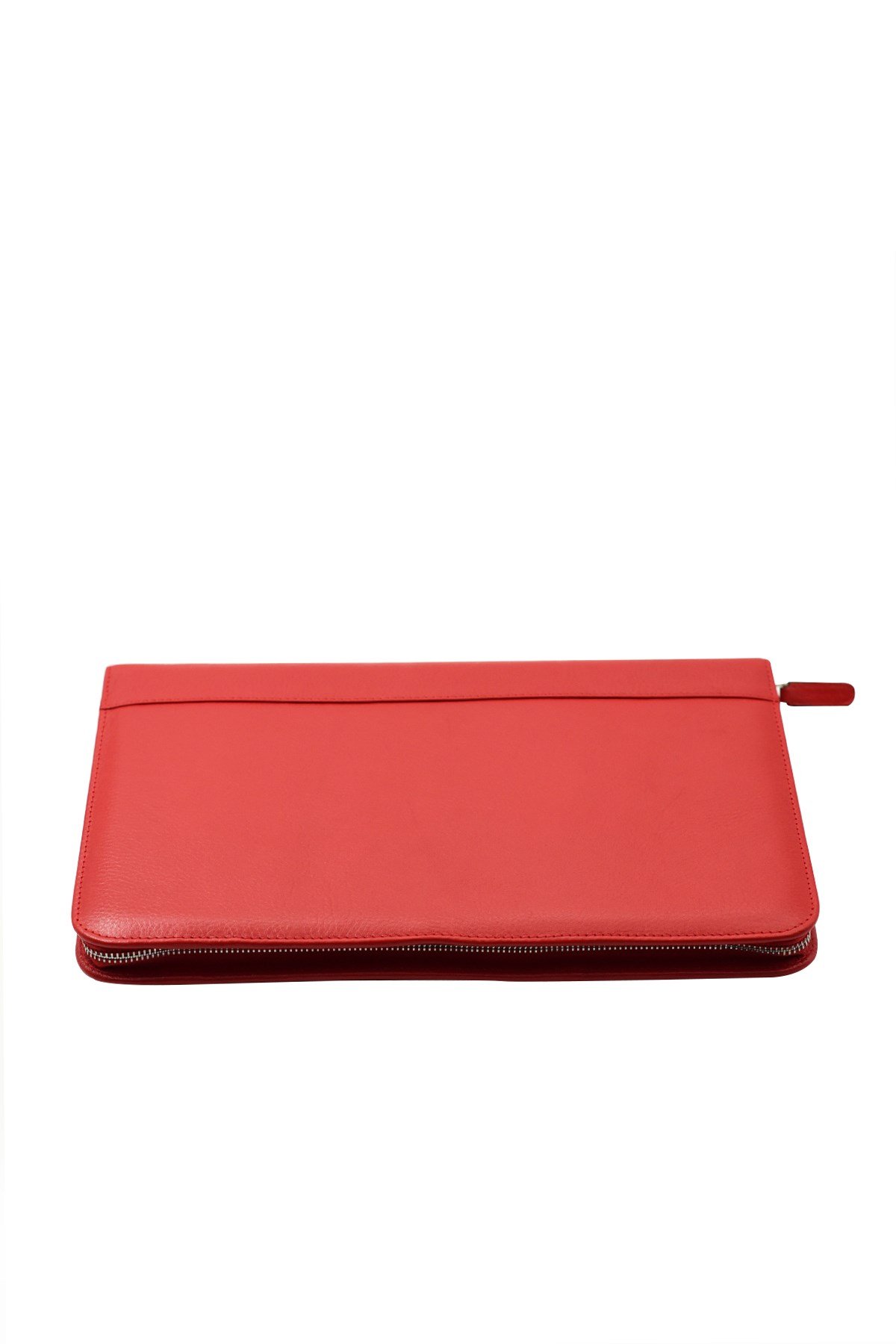 Carens 40-5 Kırmızı Hakiki Deri 40 Lı Kalem Çantası