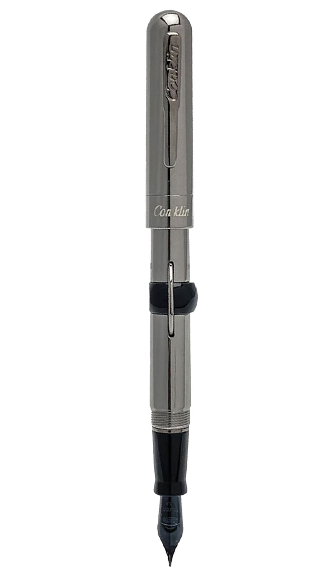 Conklin Mark Twain Crescent Filler Gunmetal Sınırlı Üretim Dolma Kalem 