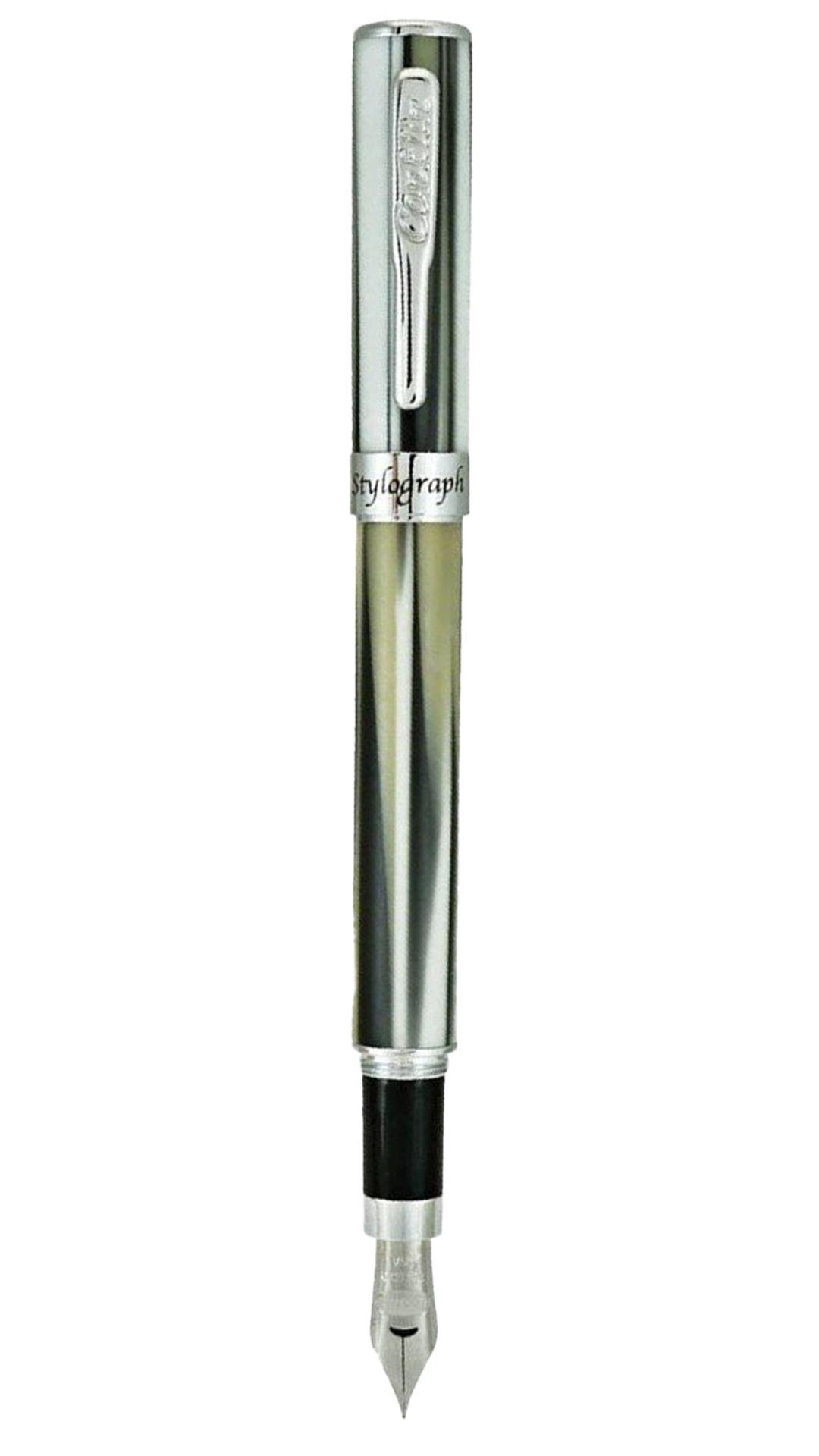 Conklin Stylograph Matte Finish Polar White Dolma Kalem