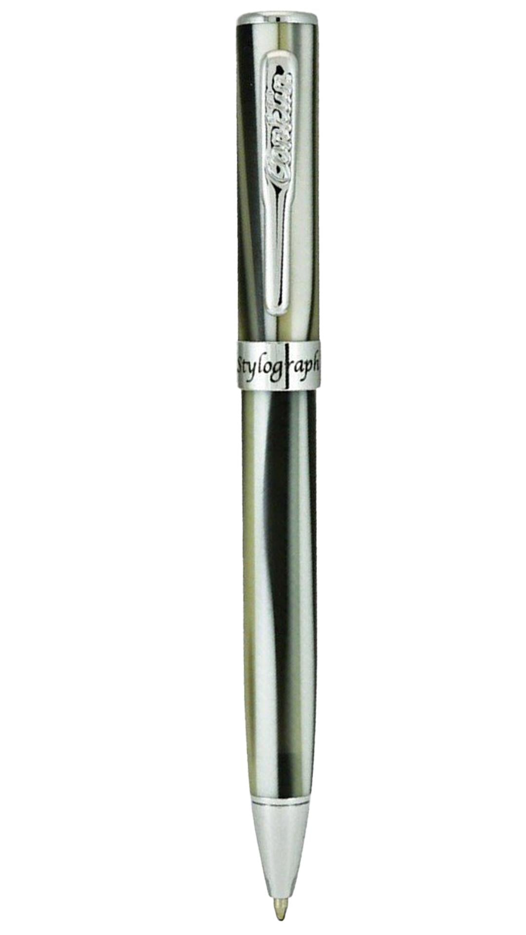 Conklin Stylograph Matte Finish Polar White Tükenmez Kalem