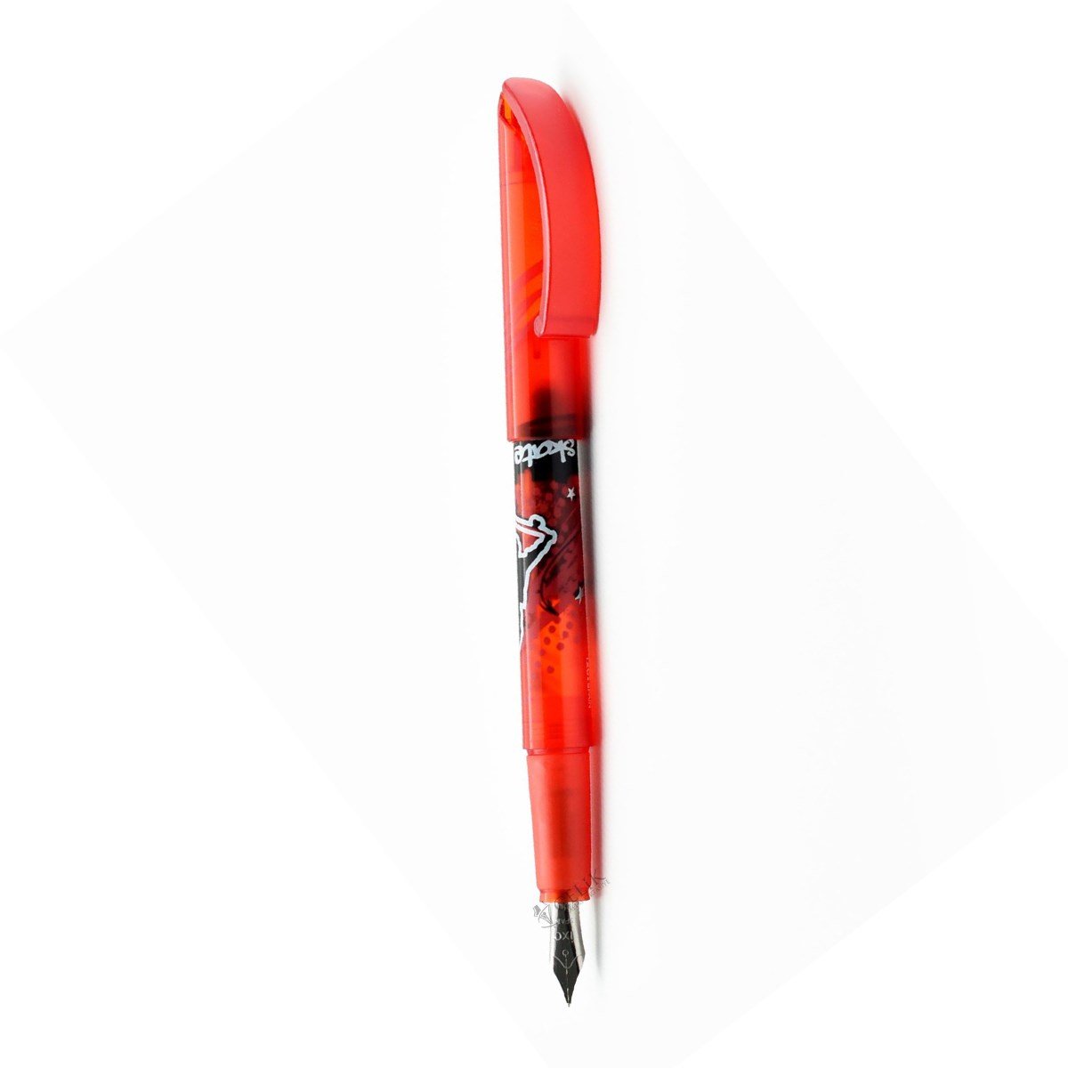 Inoxcrom Urban Boys Serisi Kırmızı Şeffaf Dolma Kalem