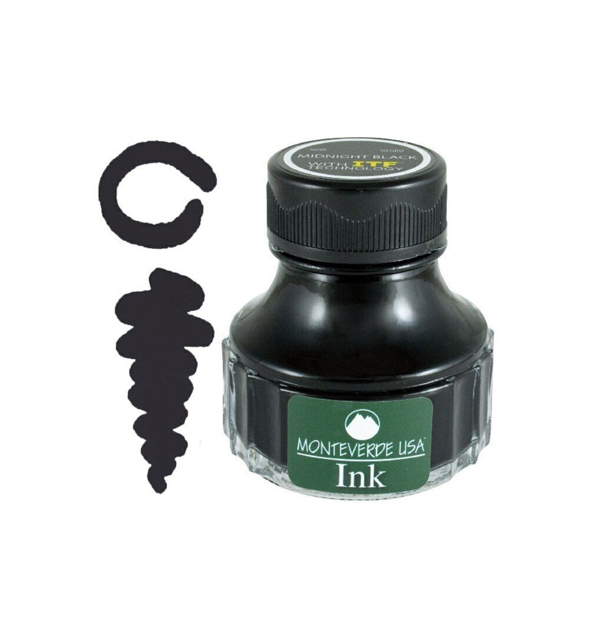 Monteverde G308MB Midnight Black 90 ml Mürekkep