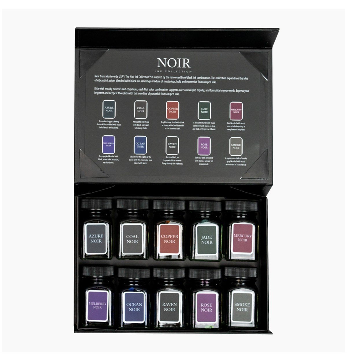 Monteverde G309 Noir 10 lu Mürekkep Seti