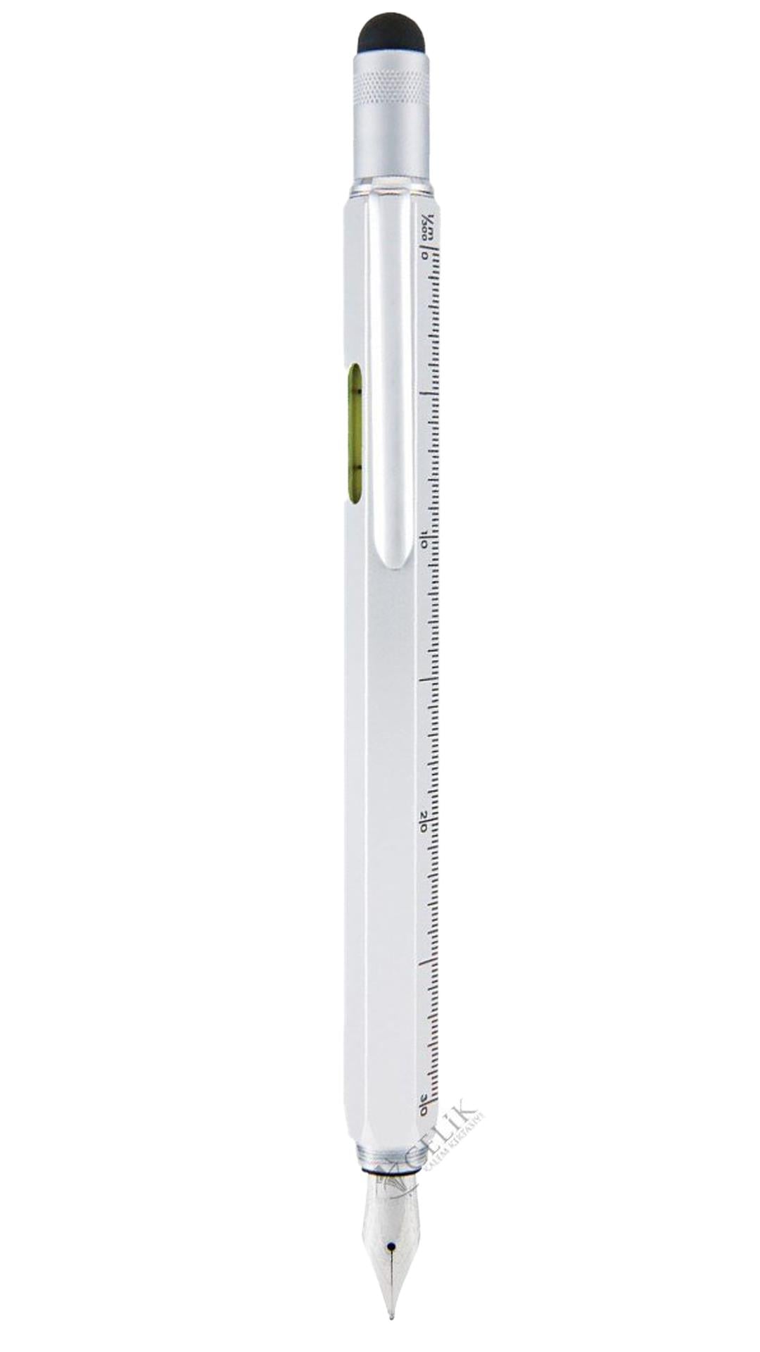 Monteverde Tool Pen Serisi Multifunction Gümüş Dolma Kalem Uç