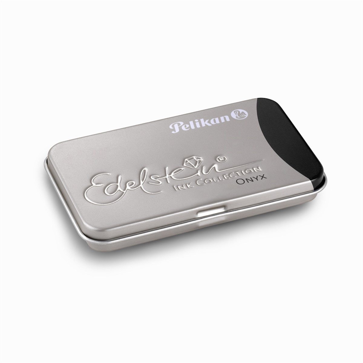 Pelikan Edelstein 6'lı Metal Kutulu Uzun Kartuş Onyx
