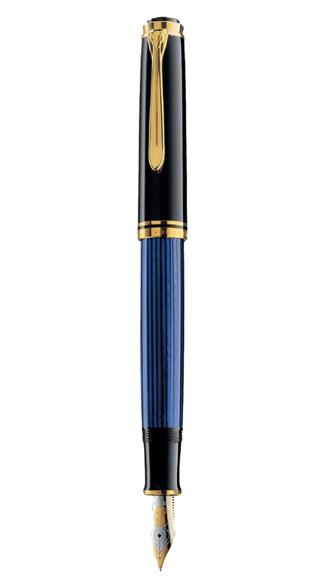 Pelikan Souveraen M800 Blue Black Fountain Pen