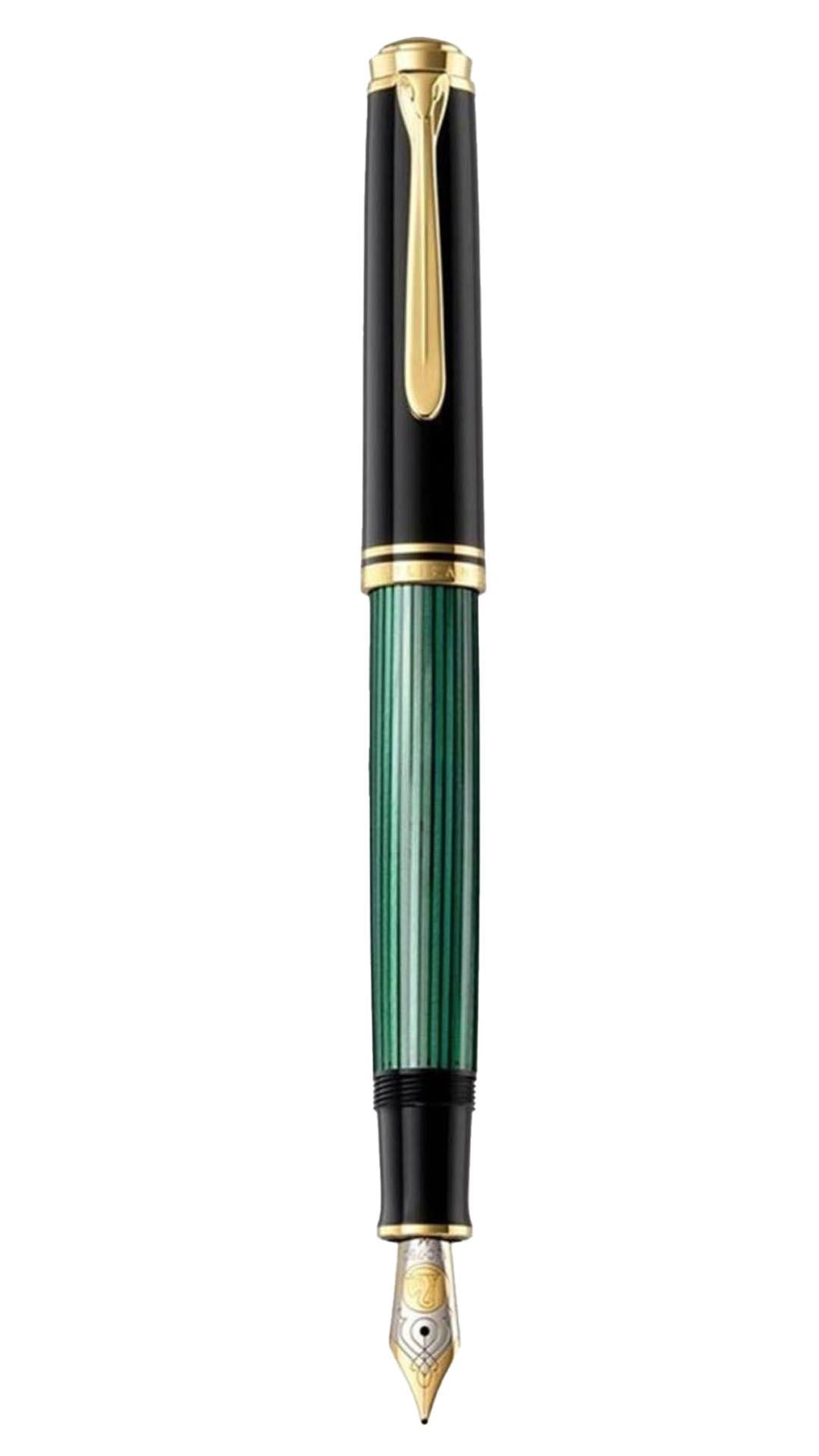 Pelikan Souveraen M800 Green Black Fountain Pen