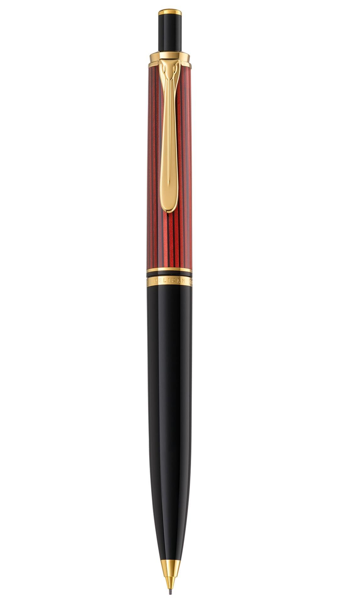 Pelikan Souveran Serisi D400 Bordo Siyah 0.7mm Versatil Kalem