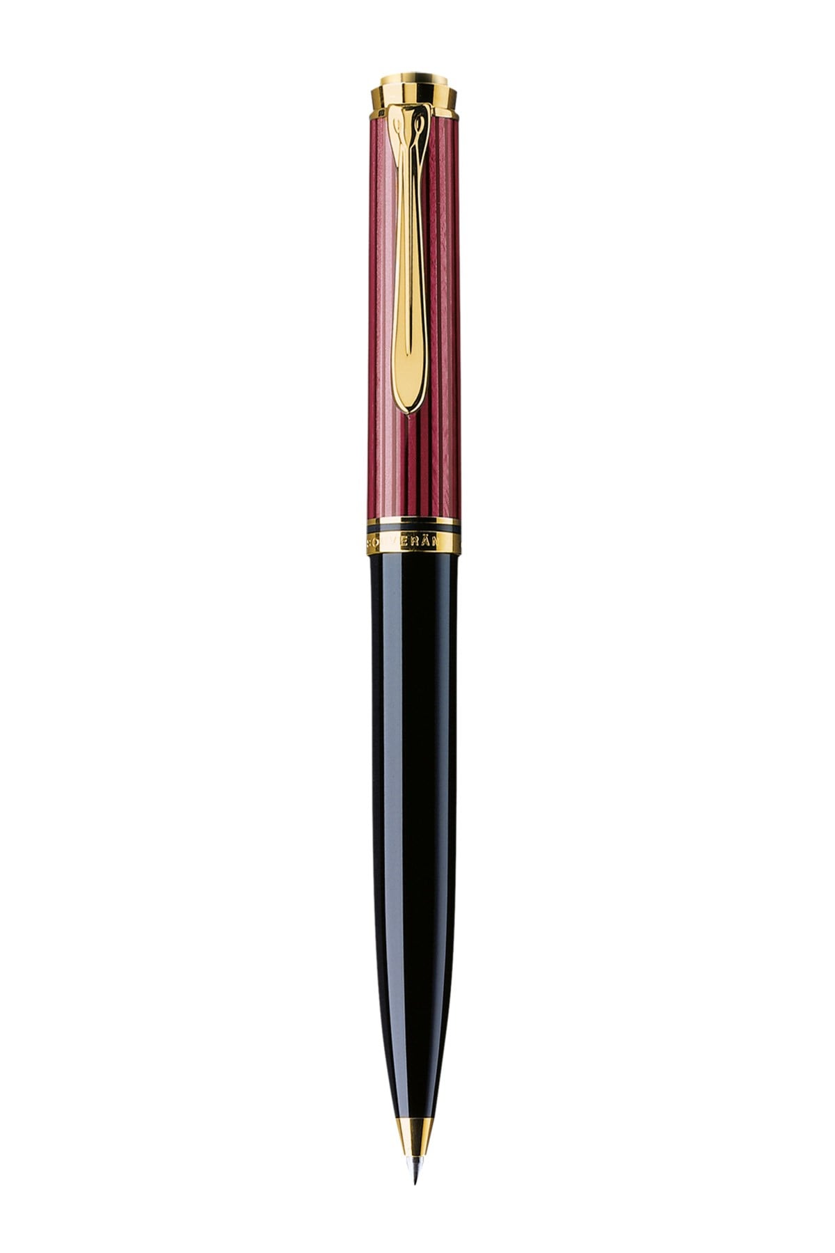 Pelikan Souveran Serisi K800 Bordo Siyah Tükenmez Kalem