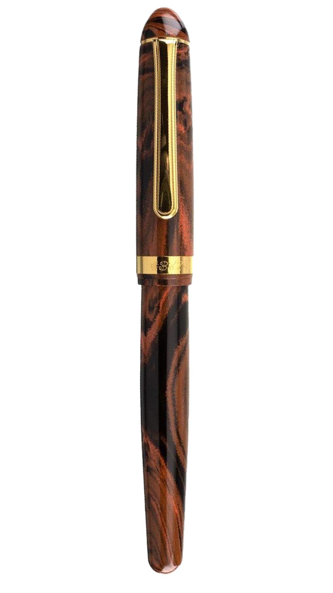 Platinum 3776 Marble Ebonite Dolma Kalem