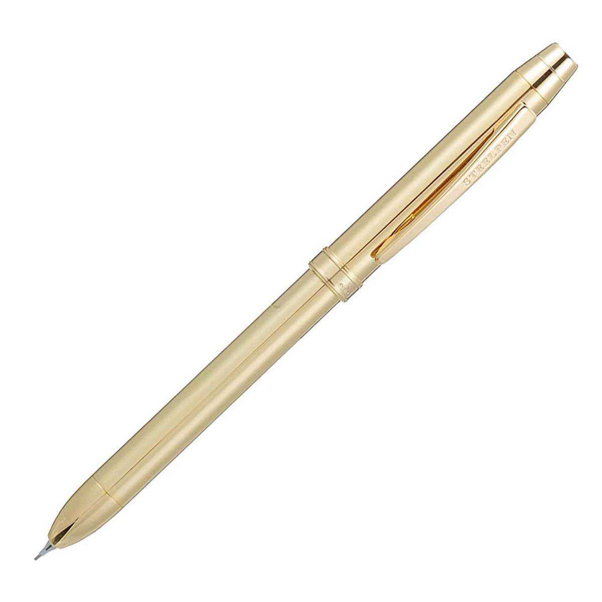 Steelpen 430-9 3 Fonksiyonlu Tükenmez Kalem Gold  Makie Sanatı