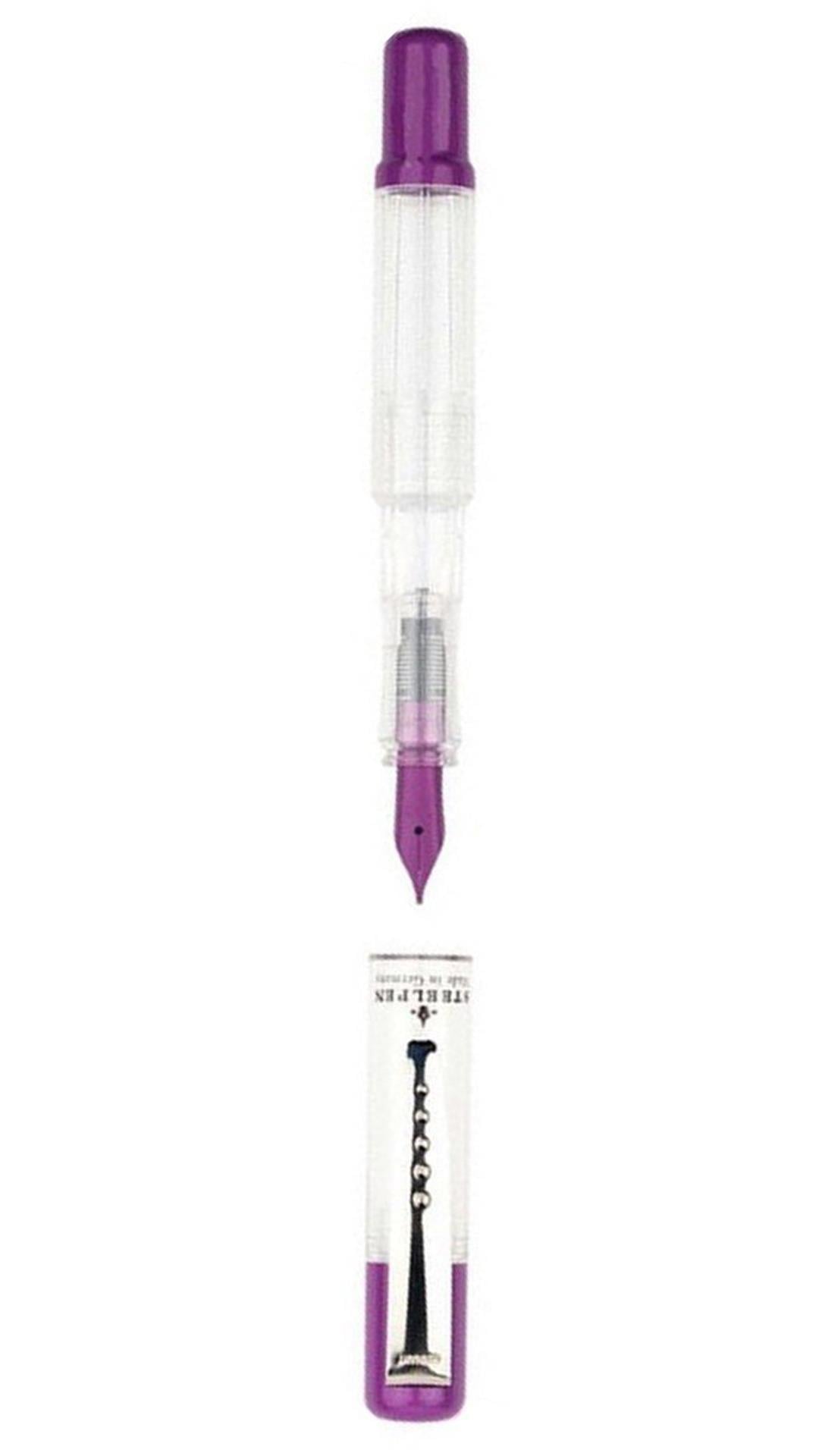 Steelpen Ice Serisi 4817 DK Mor Dolma Kalem