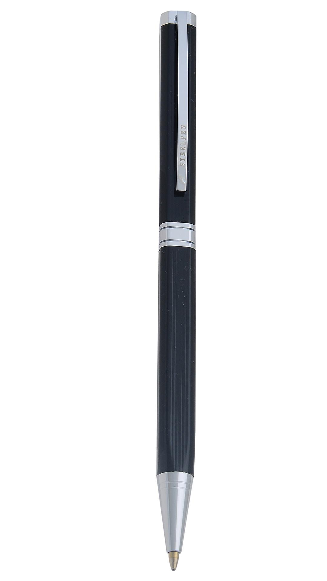 Steelpen Mars Serisi 7264 Kare Siyah Lake Tükenmez Kalem