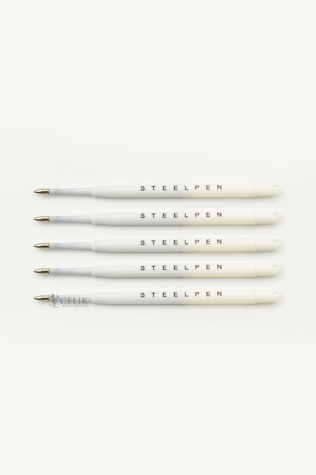 Steelpen Parker Tipi 5'li Plastik Mavi Refil