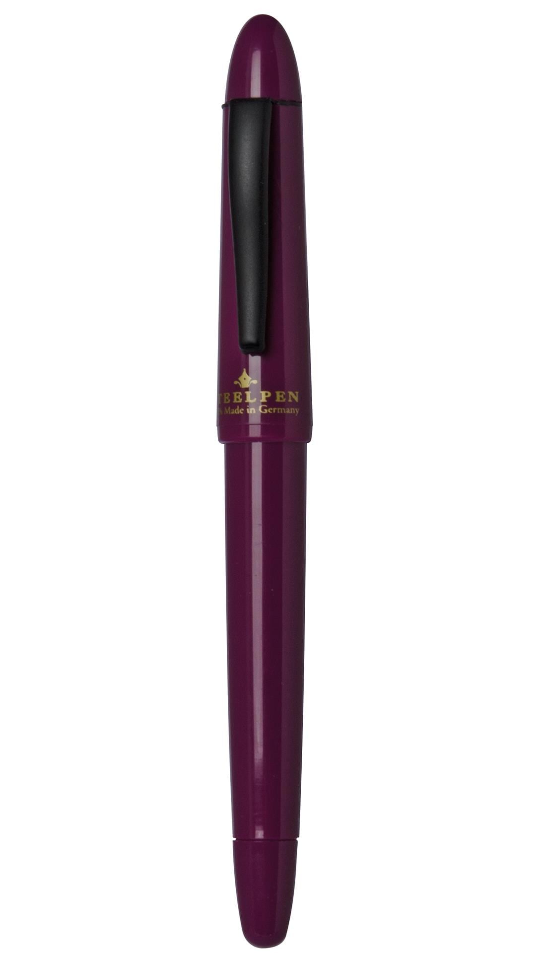 Steelpen Pearl Serisi 4537 DK Koyu Mor Dolma Kalem