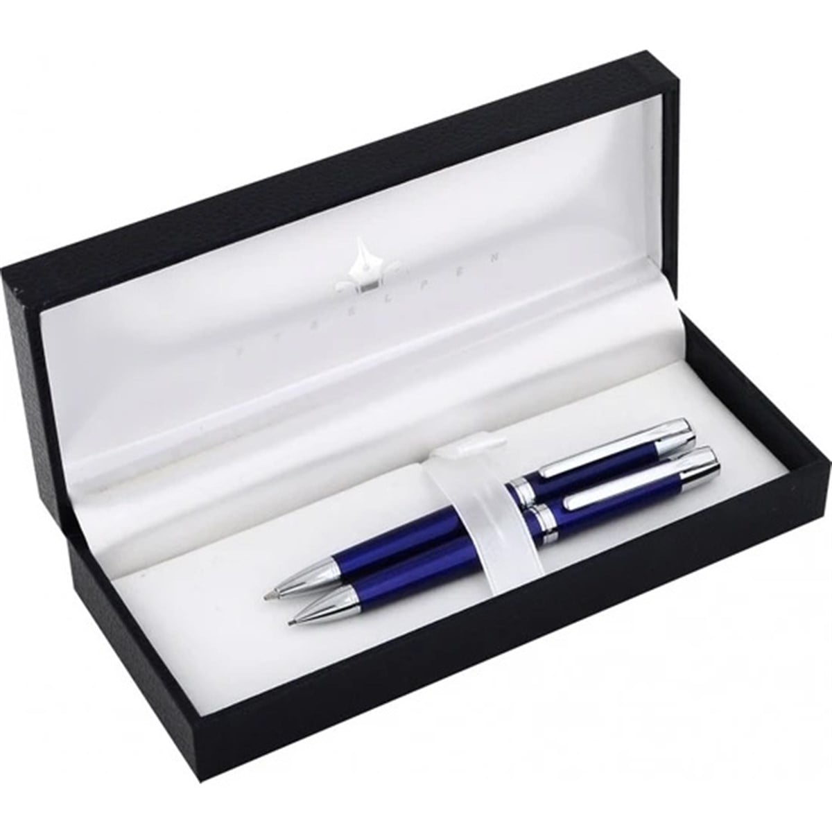 Steelpen Serra Serisi 800-2 Mavi Tükenmez Kalem+Versatil Kalem