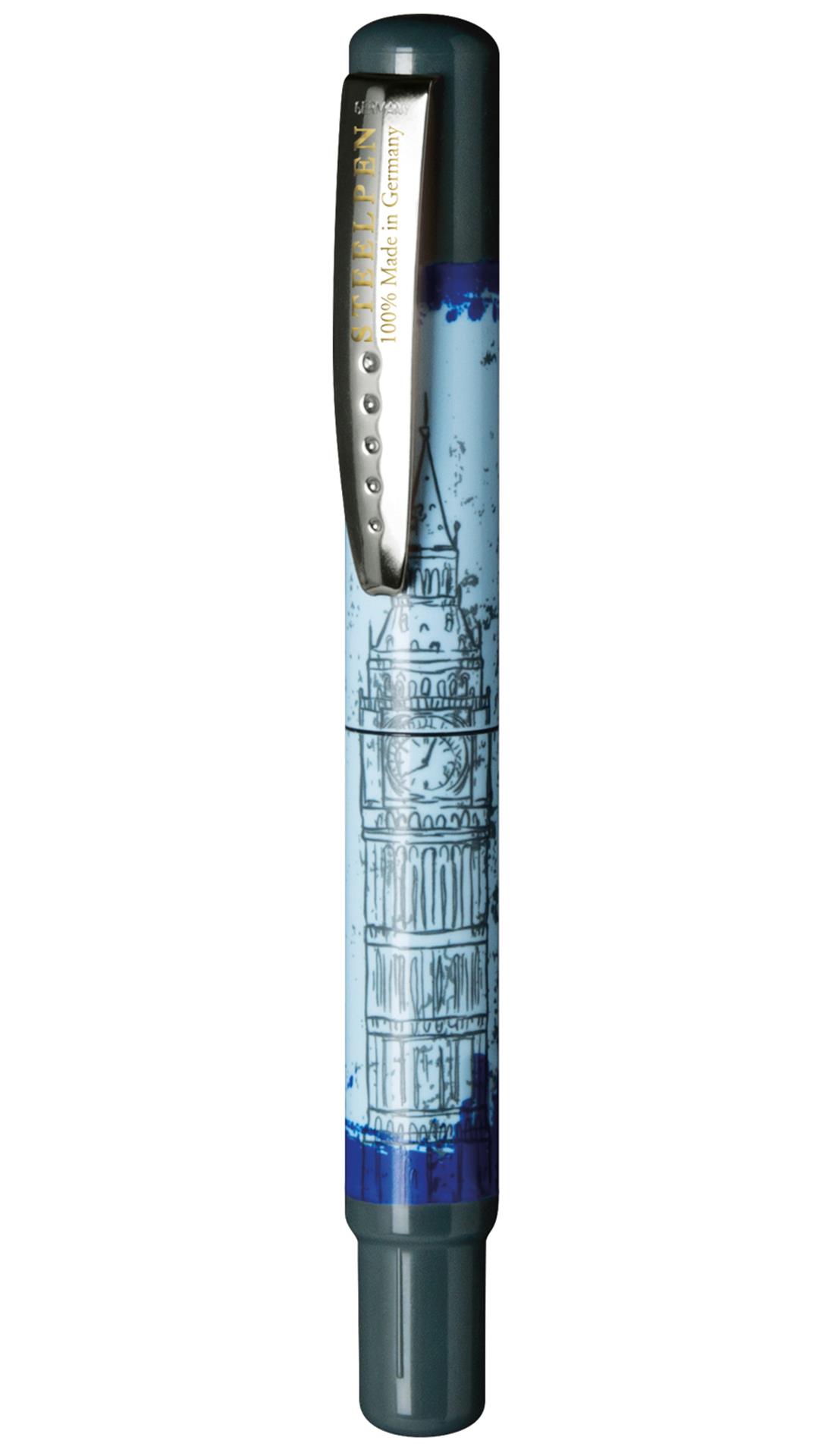 Steelpen Sky Short Serisi 4562 DK London Dolma Kalem