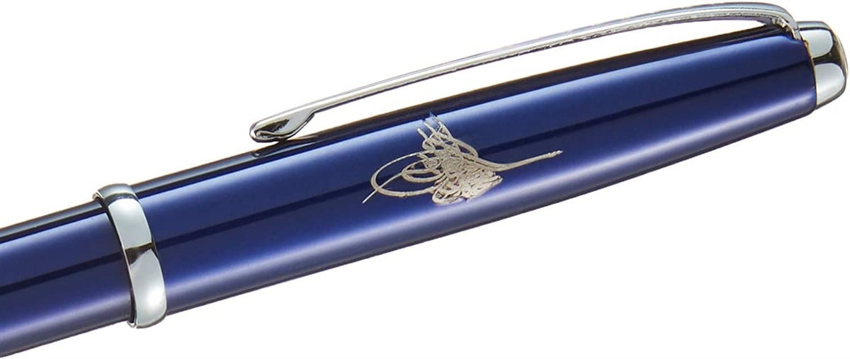 Steelpen Star Serisi 664 TUGRA BASKILI Lake Tükenmez Kalem ( İSTEDİĞİNİZ RENK KalemE LAZER BASKI UYGULANABİLİR)