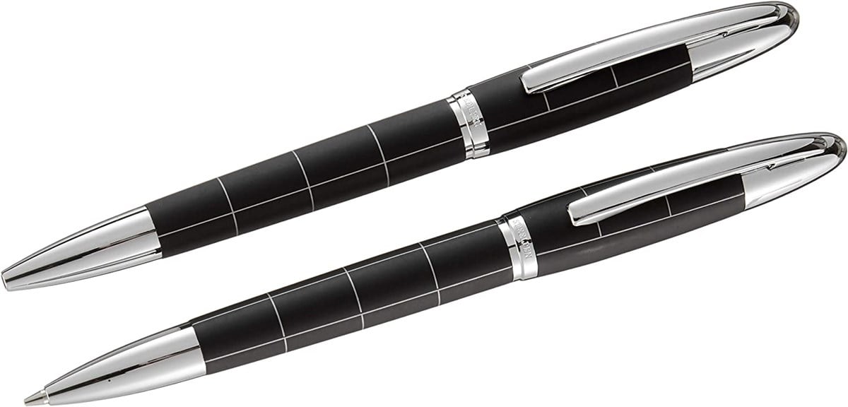 Steelpen Venüs Serisi 1711TV Slayt Siyah Tükenmez Kalem +Versatil Kalem