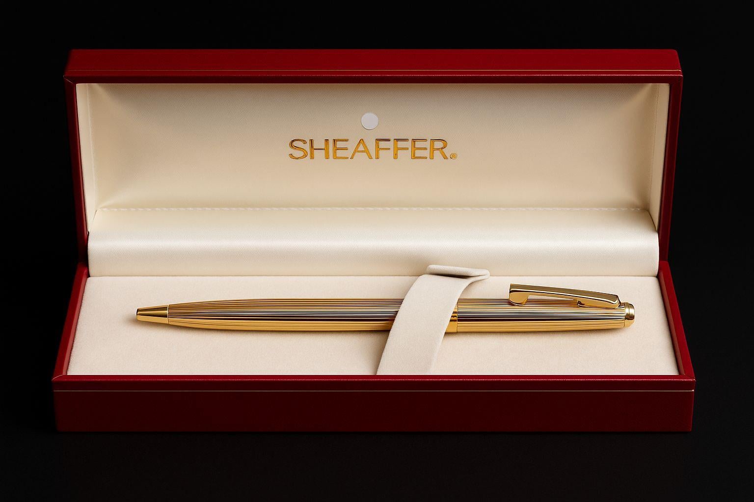 Vintage Sheaffer Triumph Imperial 797 23 Ayar Altın Kaplama Tükenmez Kalem