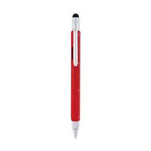 Monteverde Tool Pen Serisi MV35250 Multifunction Kırmızı Tükenmez Kalem