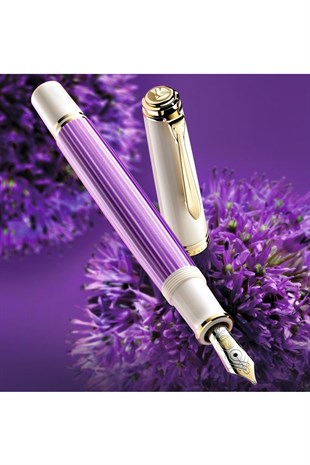 Pelikan Fountain pen M600 Menekşe Beyaz Dolma Kalem
