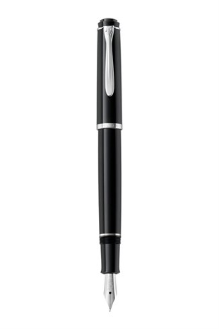 Pelikan Klasik Seri P205 Siyah Silver Kartuşlu Dolma Kalem