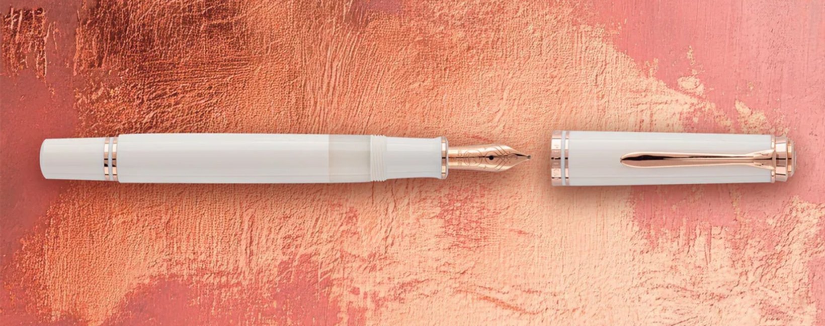 PELİKAN M600 WHITE ROSE GOLD
