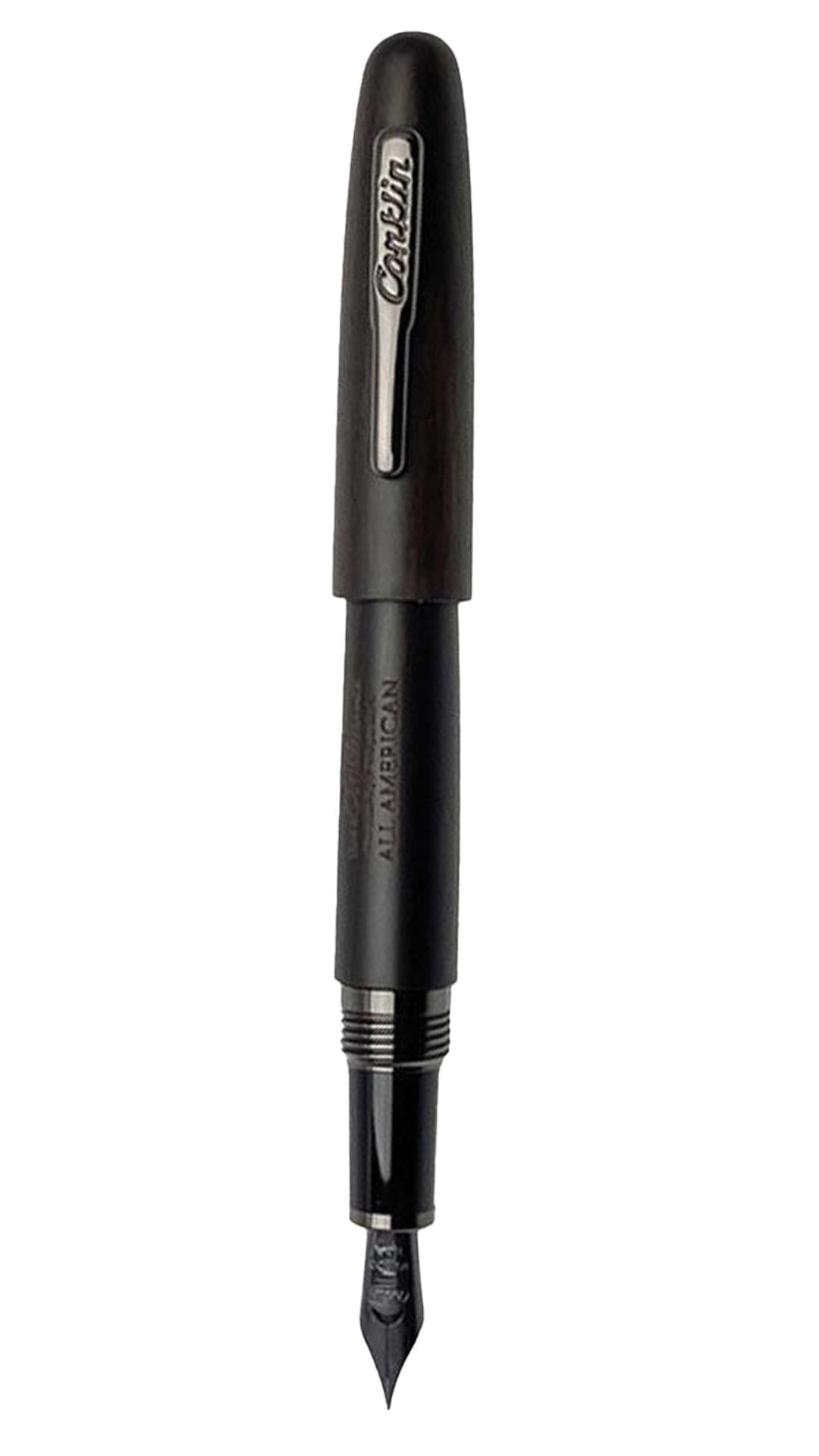 All American Ebony Gunmetal Limited Edition Fountain Pen Omniflex 