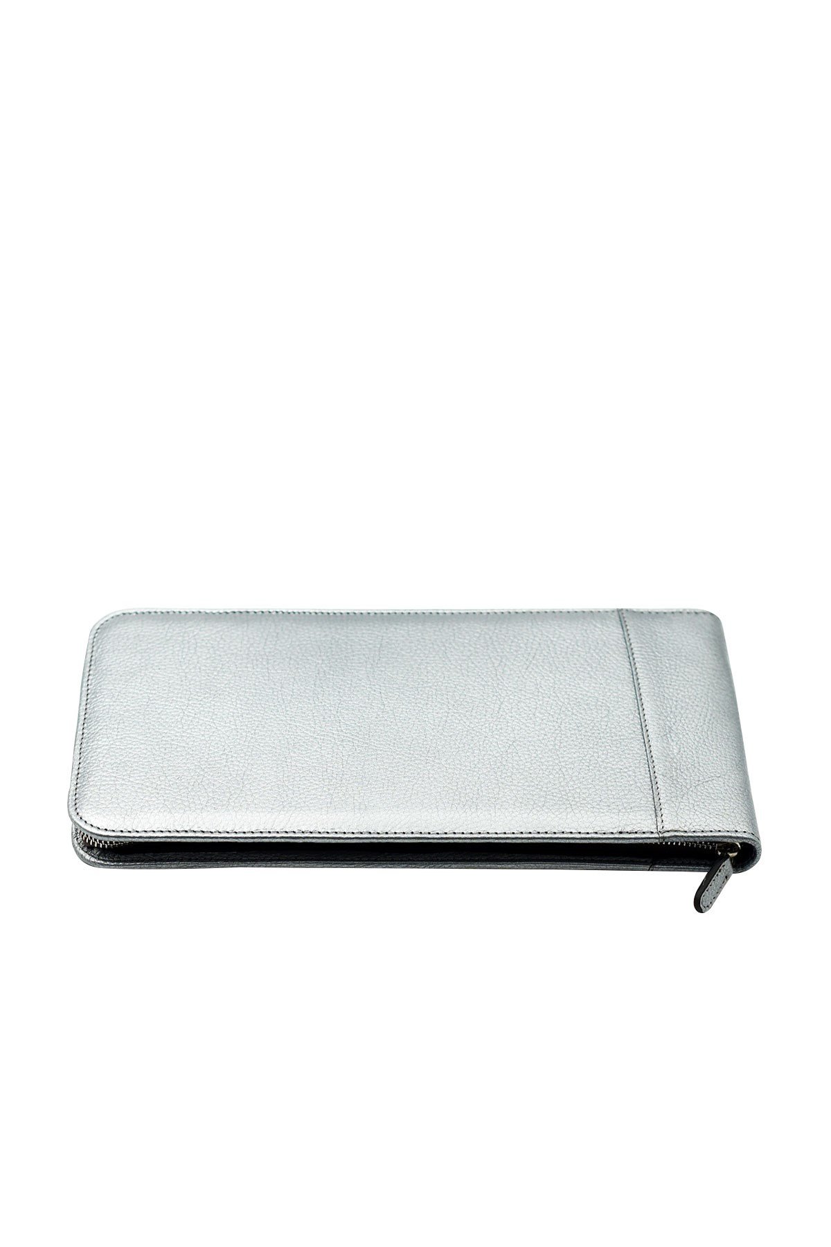 Carens 30-6 Gümüş Hakiki Deri 30 Lu Kalem Çantası