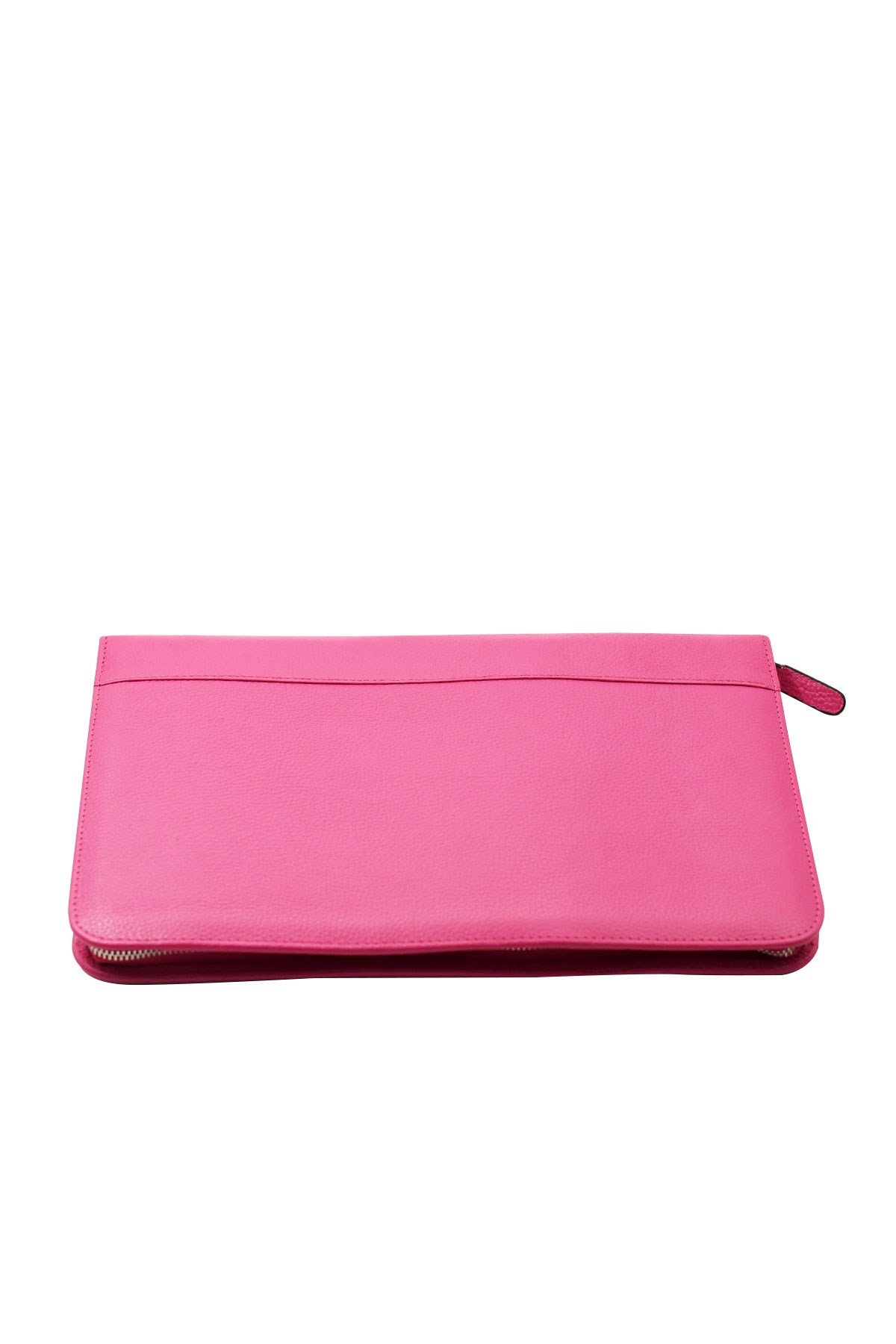 Carens 40-2 Pembe Hakiki Deri 40 Lı Kalem Çantası