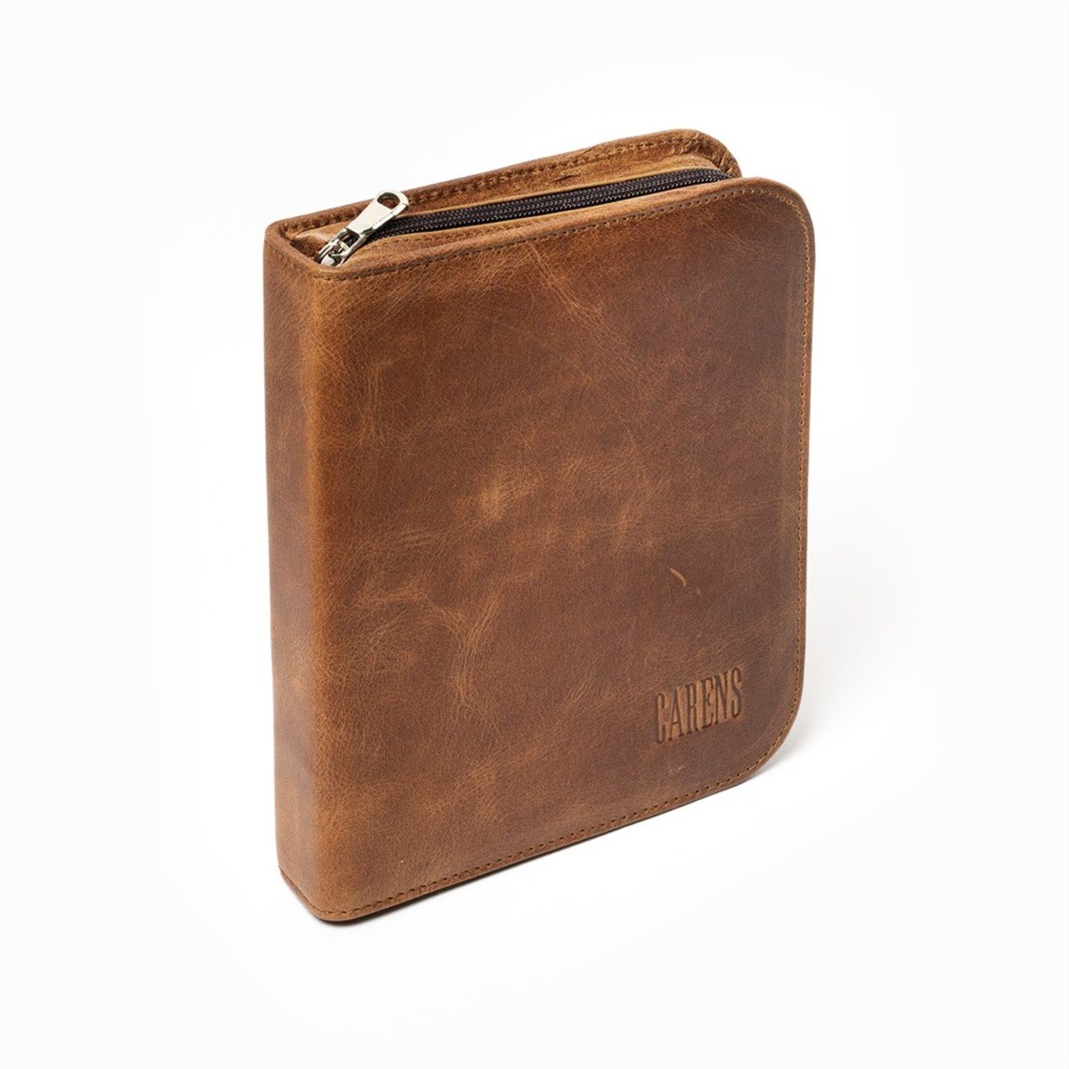 Carens Crazy Kahve 20 Li Hakiki Deri Kalem Çantası