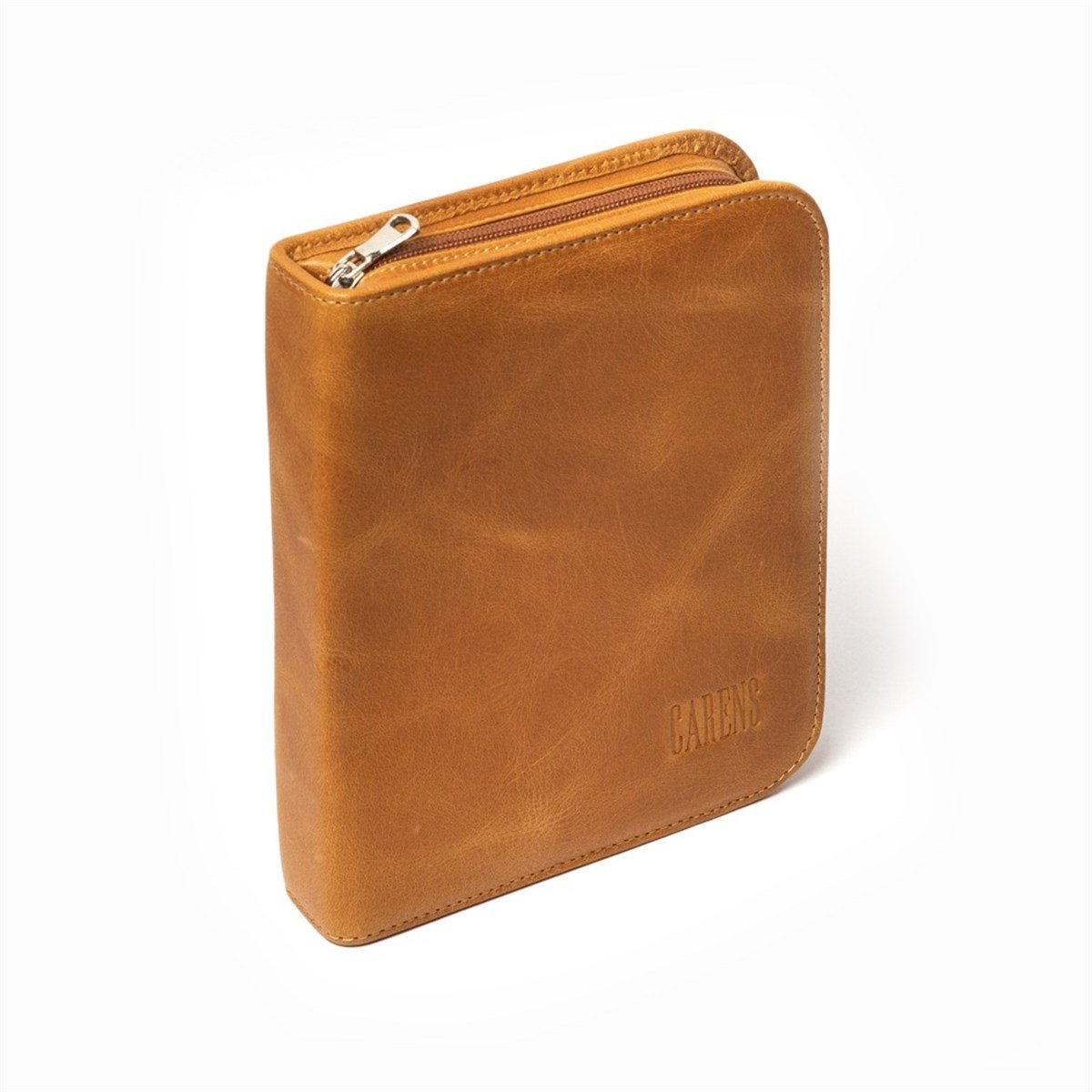 Carens Crazy Taba 20 Li Hakiki Deri Kalem Çantası