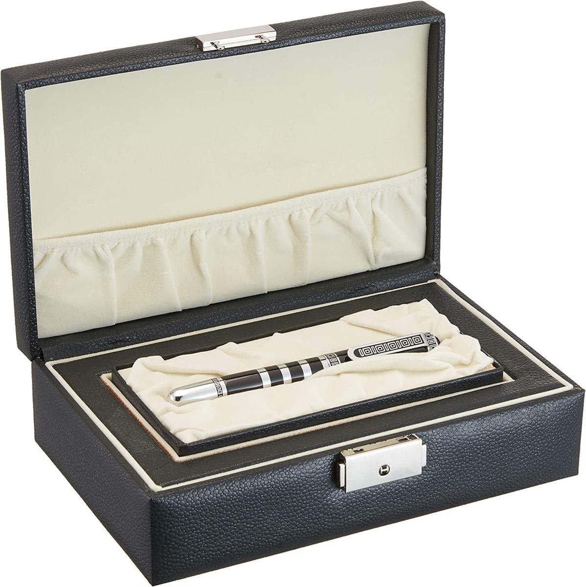 Clkpen ZPÖ03 Atatürk Silüetli Roller Kalem Gümüş