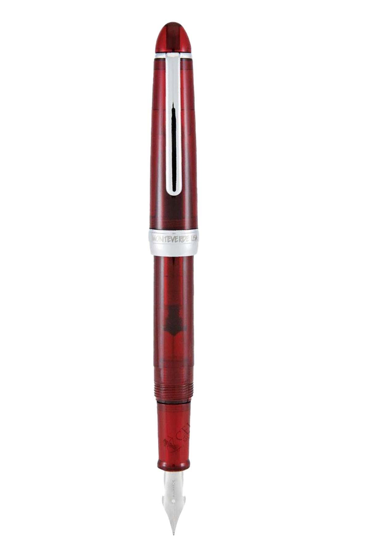 Monteverde Monza 3 MV36833 Red Dolma Kalem Set (M F Omniflex Uç )