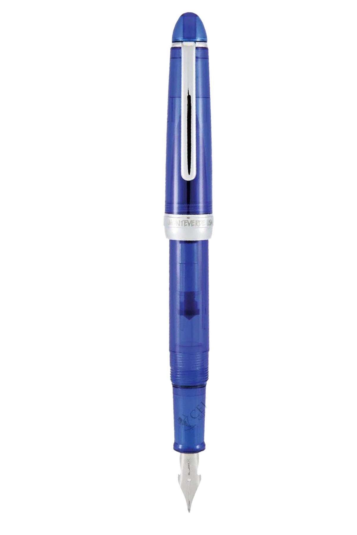 Monteverde Monza 3 MV36835 Blue Dolma Kalem Set (M F Omniflex Uç )