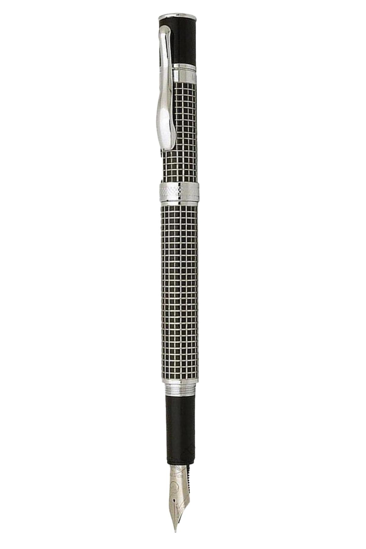 Monteverde MV59543 Jewelria Siyah Çizgili Dolma Kalem M Uç