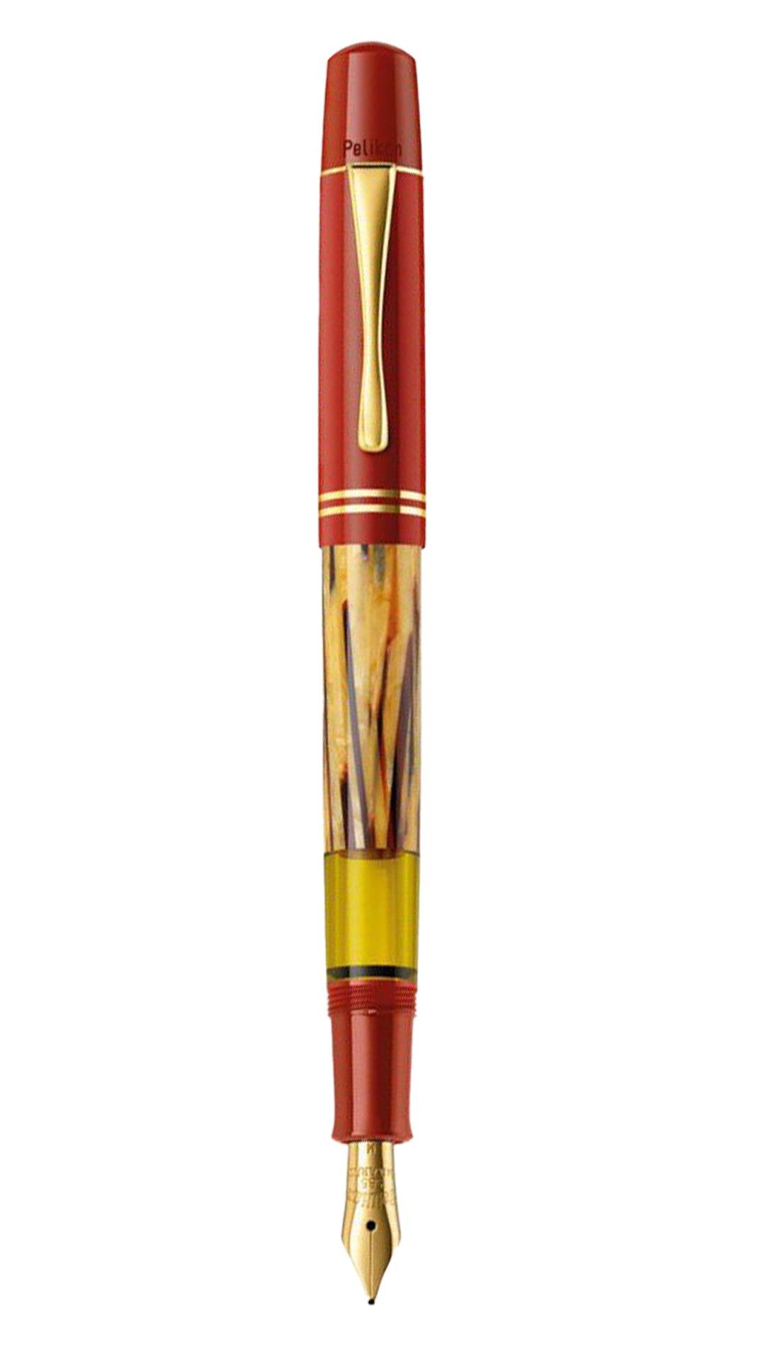 Pelikan M101 Special Edition Tortoiseshell Red Fountain Pen