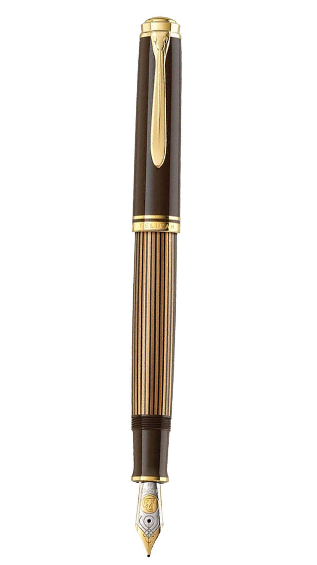 Pelikan M800 Brown Black Fountain Pen