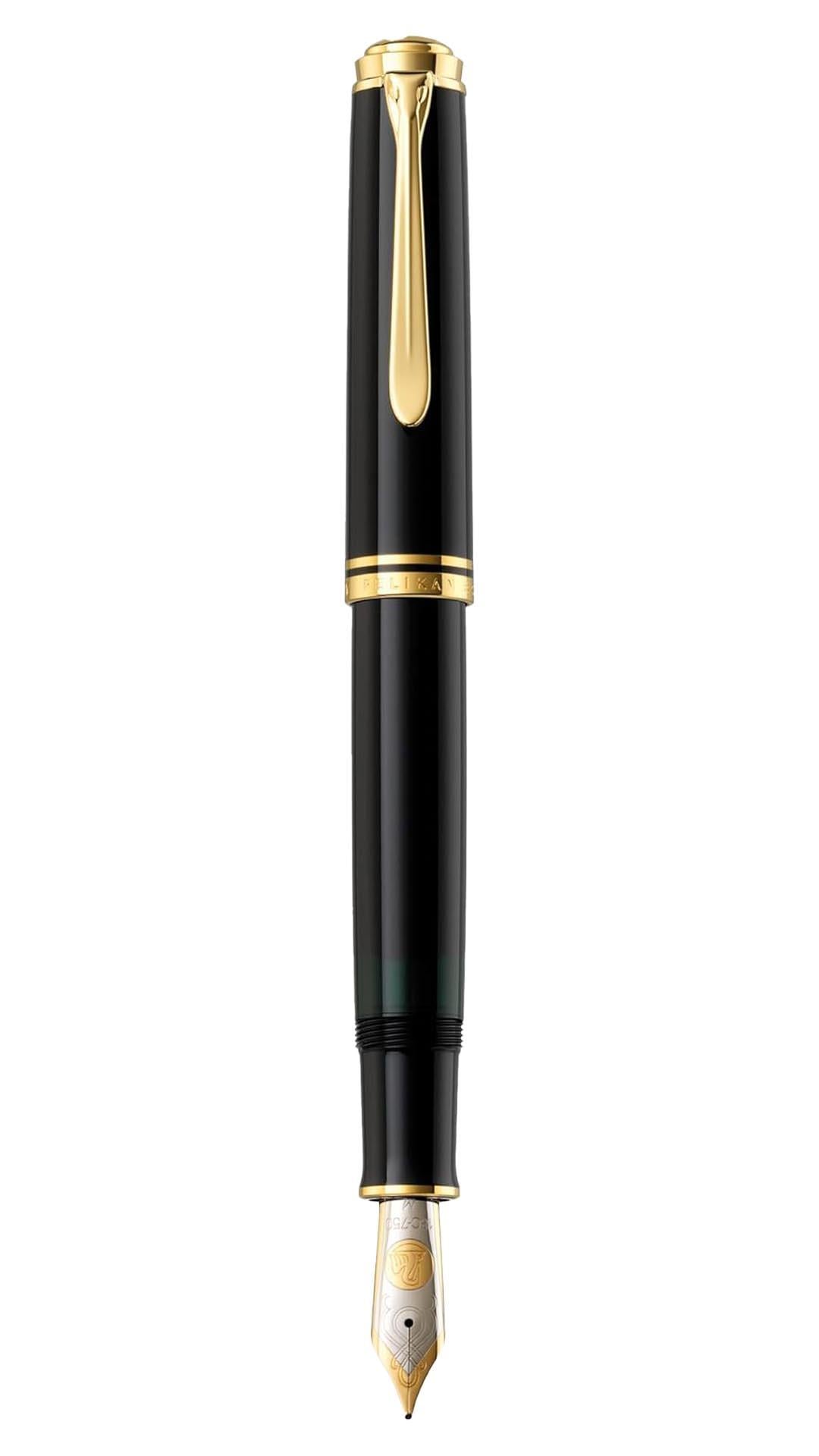Pelikan Souveraen M800 Black fountain pen with Gold