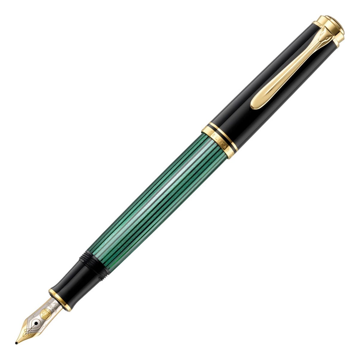 Pelikan Souveraen M800 Green Black Fountain Pen